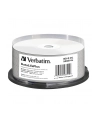 VERBATIM BD-R(25-pack)Blu-Ray/spindle/DL+/6x/50GB/ WIDE PRINTABLE NO ID SURFACE HARD COAT - nr 11