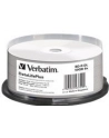 VERBATIM BD-R(25-pack)Blu-Ray/spindle/DL+/6x/50GB/ WIDE PRINTABLE NO ID SURFACE HARD COAT - nr 22