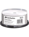 VERBATIM BD-R(25-pack)Blu-Ray/spindle/DL+/6x/50GB/ WIDE PRINTABLE NO ID SURFACE HARD COAT - nr 8