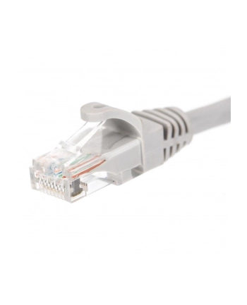 Netrack kabel krosowy RJ45, osłonka zalewana, kat. 6 UTP, 2m szary nr 2