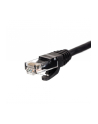 Netrack kabel krosowy RJ45, osłonka zalewana, kat. 5e UTP, 1m czarny - nr 9