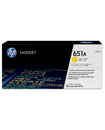 Toner HP 651A yellow