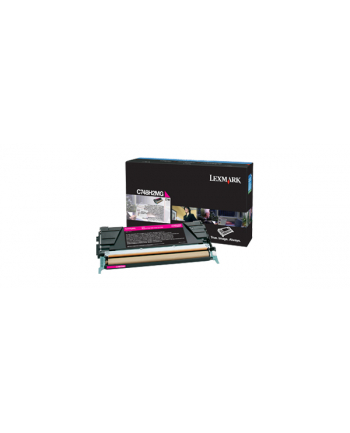 Toner Lexmark magenta | 10000str | C748 nr 1