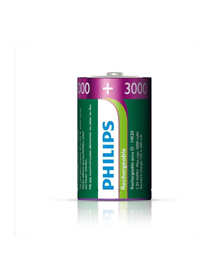Akumulator Philips R20B2A300/10 R20 3000mAh 2 szt. główny
