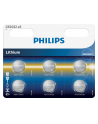 Bateria Pastylkowa PHILIPS CR2032P6/01B Lithium ( 6szt ) - nr 4