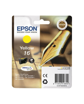 Tusz Epson DURABrite Ultra 16 - żółty nr 1