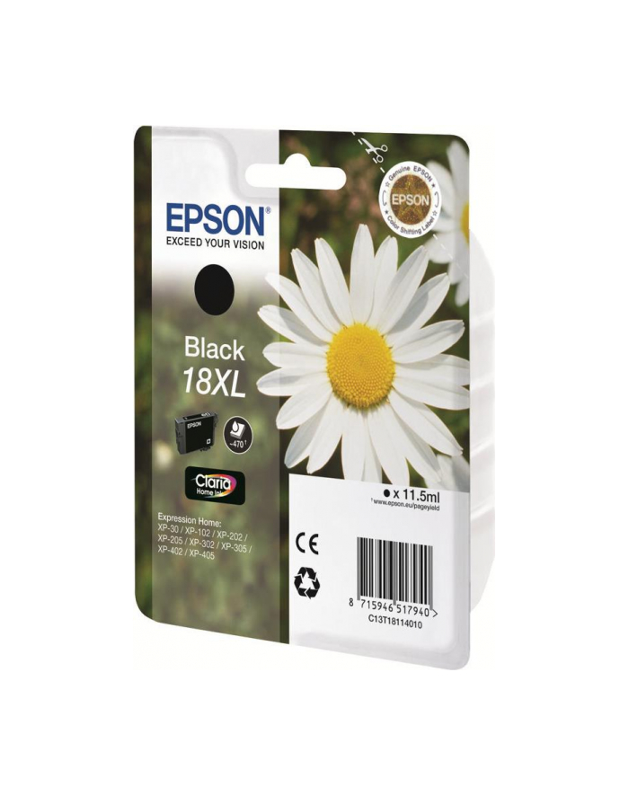 Tusz Epson CLARIA Home 18XL - czarny główny