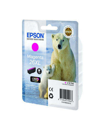 Tusz Epson CLARIA Premium 26XL - magenta nr 2