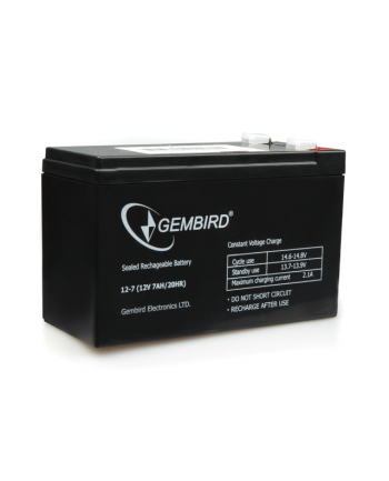 Gembird akumulator uniwersalny 12V/7AH