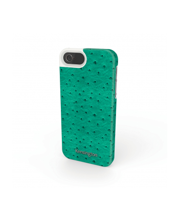 Kensington Leather Hardshell TEAL OSTRICH for iPhone 5