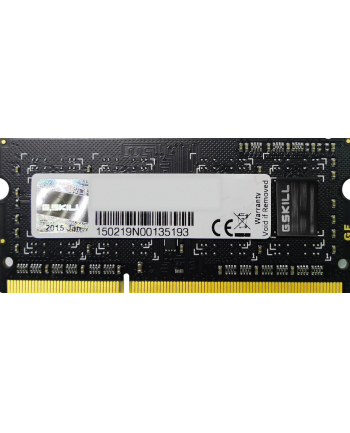 G.SKILL SO-DIMM DDR3 4GB 1333MHz CL9