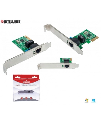 Intellinet karta sieciowa PCI Express 10/100/1000 gigabit RJ45 nr 1