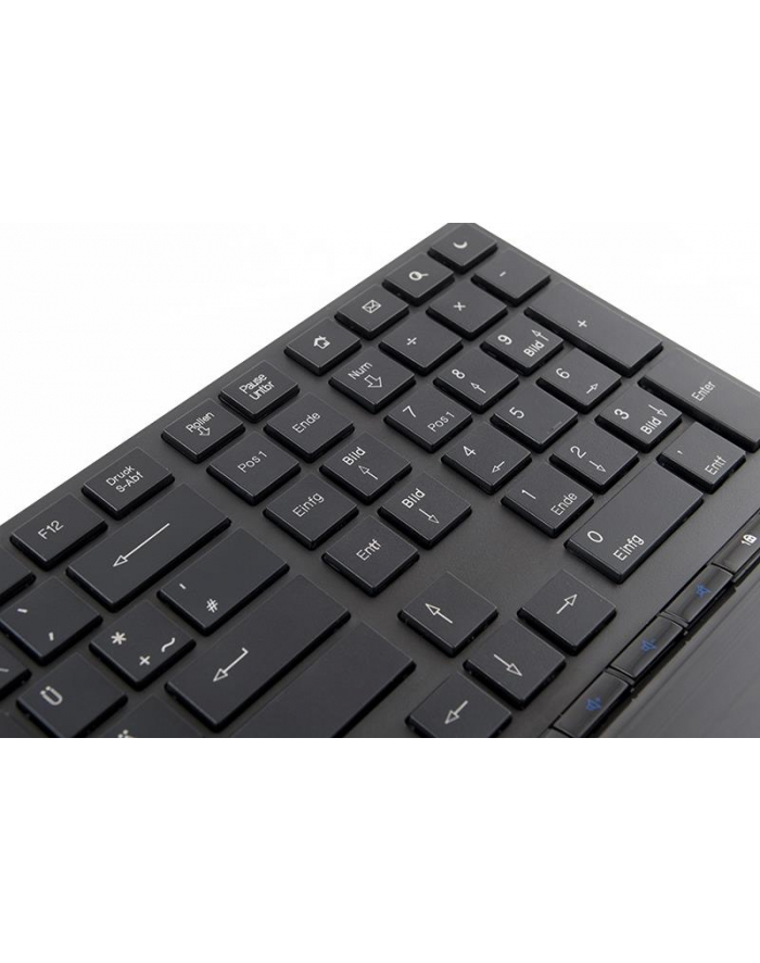 MODECOM Przewodowa Klawiatura MC-9005 USB black Niemiecki Layout główny