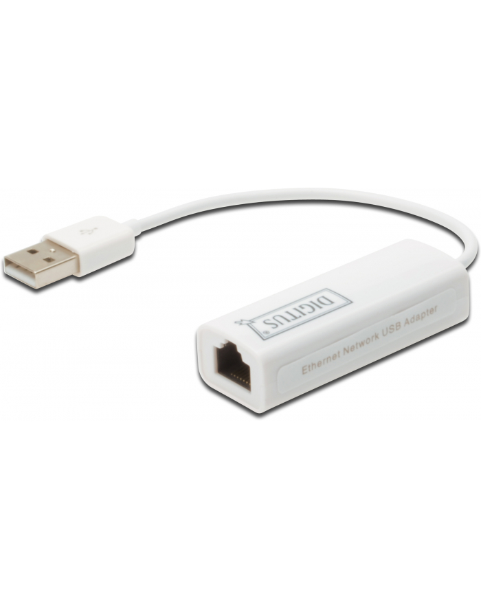 Karta sieciowa DIGITUS 10/100 Mb/s, USB2.0, 5 LGW główny