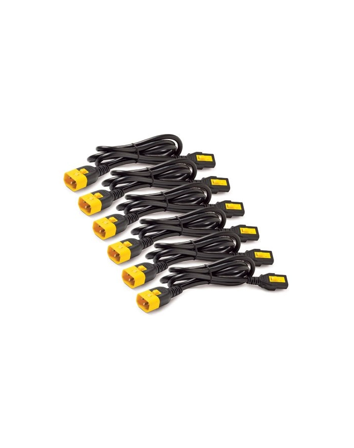APC Power Cord Kit (6 ea), Locking, C13 to C14, 0.6m główny