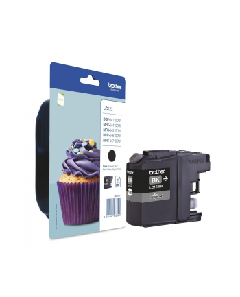 Tusz Brother LC123BK black blister pack | 600str | MFC-J4510DW nr 2