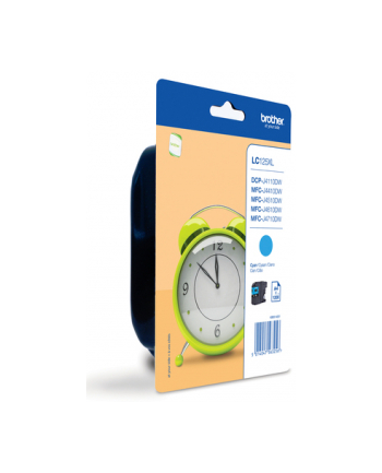 Tusz Brother LC125XLCBP cyan | blister| MFC-J4510DW nr 1