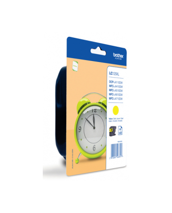 Tusz Brother LC125XLYBP yellow | blister| MFC-J4510DW nr 1