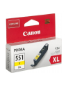 Tusz Canon CLI551Y XL yellow | seria 550/551 - nr 34