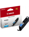 Wkład atramentowy Canon CLI551C cyan | seria 550/551 - nr 10