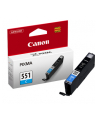 Wkład atramentowy Canon CLI551C cyan | seria 550/551 - nr 1