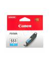 Wkład atramentowy Canon CLI551C cyan | seria 550/551 - nr 2