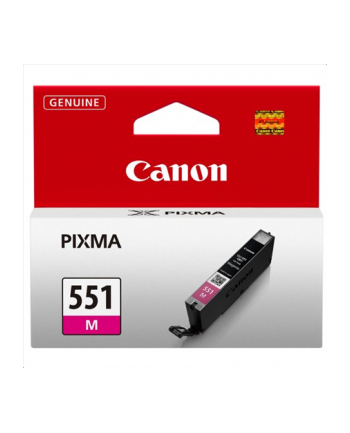 Wkład atramentowy Canon CLI551M magenta | seria 550/551