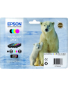 Tusz Epson T2636 XL CMYK Claria Multi Pack |  XP-600/700/800 - nr 26