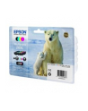 Tusz Epson T2636 XL CMYK Claria Multi Pack |  XP-600/700/800 - nr 7