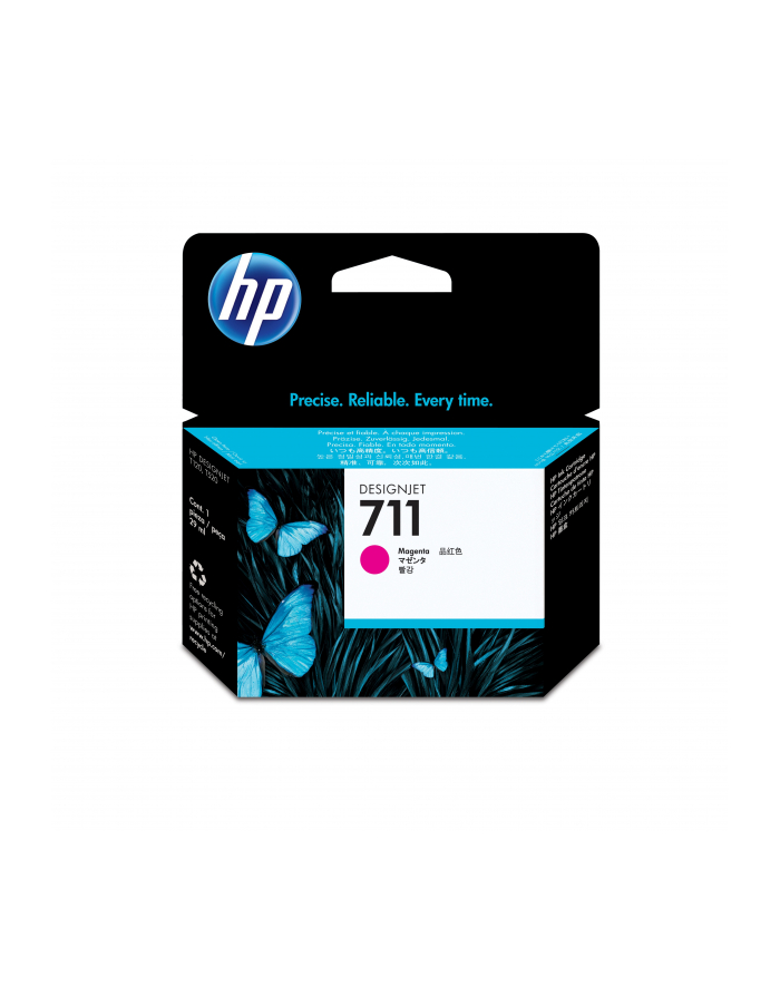 Tusz HP 711 magenta | 29ml główny
