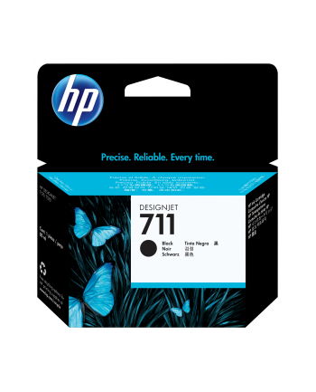 Tusz HP 711 black | 80ml