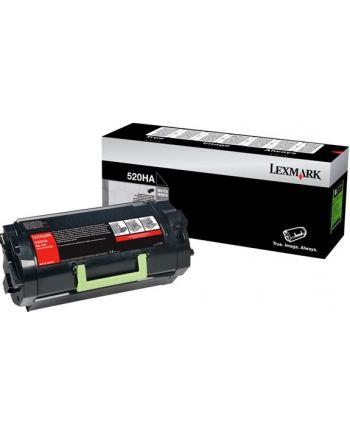 Toner Lexmark 520HA | black | 25000 str. | MS810de / MS810dn / MS810dtn / MS810n