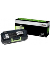 Toner Lexmark 622 | black | zwrotny | 6000 str. | MX710de / MX710dhe / MX711de / - nr 20