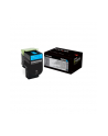 Toner Lexmark 700X2 | cyan | 40000 str. | CS510de / CS510dte - nr 2