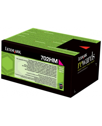 Toner Lexmark 702HM | magenta | zwrotny | 3000 str.| CS310dn / CS310n / CS410dn