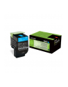 Toner Lexmark 802C |cyan | zwrotny | 1000 str.| CX310dn / CX310n / CX410de / CX4 - nr 24
