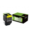 Toner Lexmark 802Y | yellow | zwrotny | 1000 str. | CX310dn / CX310n / CX410de / - nr 10