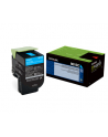 Toner Lexmark 802SC | cyan| zwrotny | 2000 str.| CX310dn / CX310n / CX410de / CX - nr 11