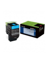 Toner Lexmark 802SC | cyan| zwrotny | 2000 str.| CX310dn / CX310n / CX410de / CX - nr 18