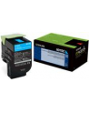 Toner Lexmark 802SC | cyan| zwrotny | 2000 str.| CX310dn / CX310n / CX410de / CX - nr 30