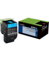 Toner Lexmark 802SC | cyan| zwrotny | 2000 str.| CX310dn / CX310n / CX410de / CX - nr 32