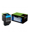 Toner Lexmark 802SC | cyan| zwrotny | 2000 str.| CX310dn / CX310n / CX410de / CX - nr 5