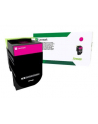 Toner Lexmark 802SM | magenta | zwrotny | 2000 str.| CX310dn / CX310n / CX410de - nr 29