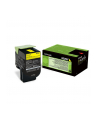 Toner Lexmark 802SY | yellow | zwrotny | 2000 str.| CX310dn / CX310n / CX410de / - nr 21