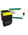 Toner Lexmark 802SY | yellow | zwrotny | 2000 str.| CX310dn / CX310n / CX410de / - nr 31