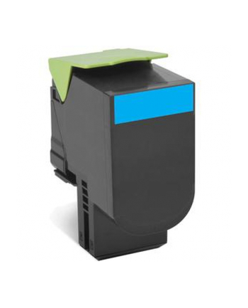 Toner Lexmark 802XC |cyan | zwrotny | 4000 str. | CX510de / CX510dhe / CX510dthe