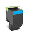 Toner Lexmark 802XC |cyan | zwrotny | 4000 str. | CX510de / CX510dhe / CX510dthe - nr 21