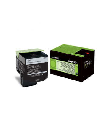 Toner Lexmark 802XK | black | zwrotny | 8000 str. | CX510de / CX510dhe / CX510dt