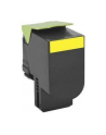 Toner Lexmark 802XY | yellow | zwrotny | 4000 str. | CX510de / CX510dhe / CX510d - nr 22