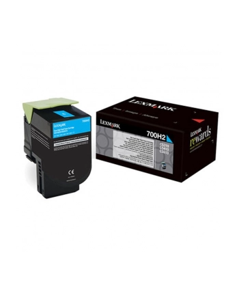Toner Lexmark 700H2| cyan | 3000 str.| CS310dn / CS310n / CS410dn / CS410dtn / C